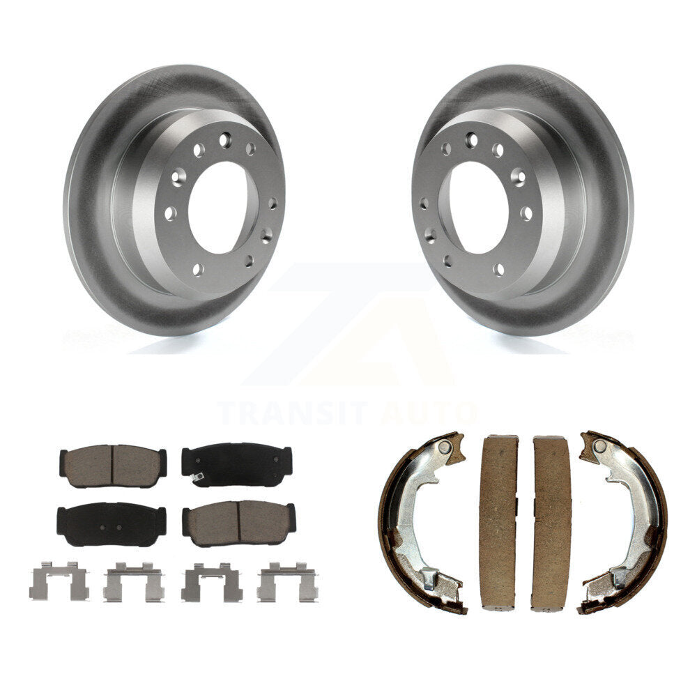 Transit Auto KGC-103232 Disc Brake Kit for 2006-2007 Hyundai Entourage, Kia Sedona - Rear