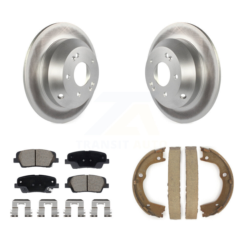 Transit Auto KGC-103237 Disc Brake Kit for 2010-2013 Kia Sorento, Hyundai Santa Fe - Rear