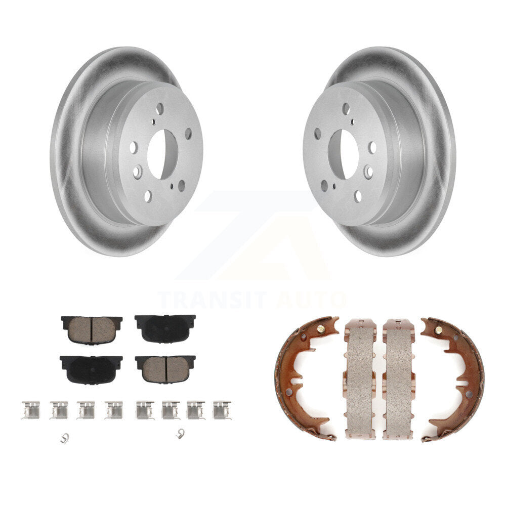 Transit Auto KGC-103242 Disc Brake Kit for 1999-2001 Lexus ES300, Toyota Camry - Rear