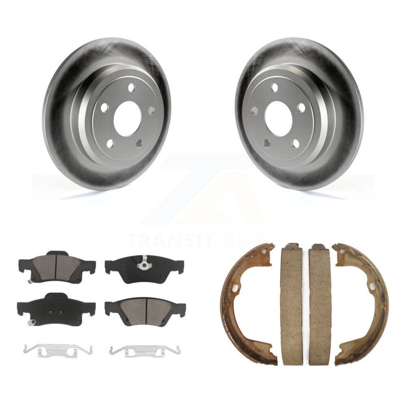 Transit Auto KGC-103246 Disc Brake Kit for 2011-2017 Dodge Durango, Jeep Grand Cherokee - Rear