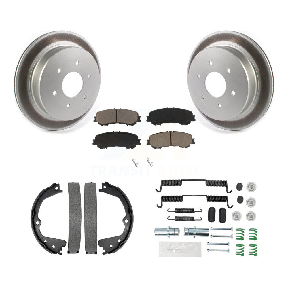 Transit Auto KGC-103253 Disc Brake Kit for 2017-2023 Nissan TITAN - Rear