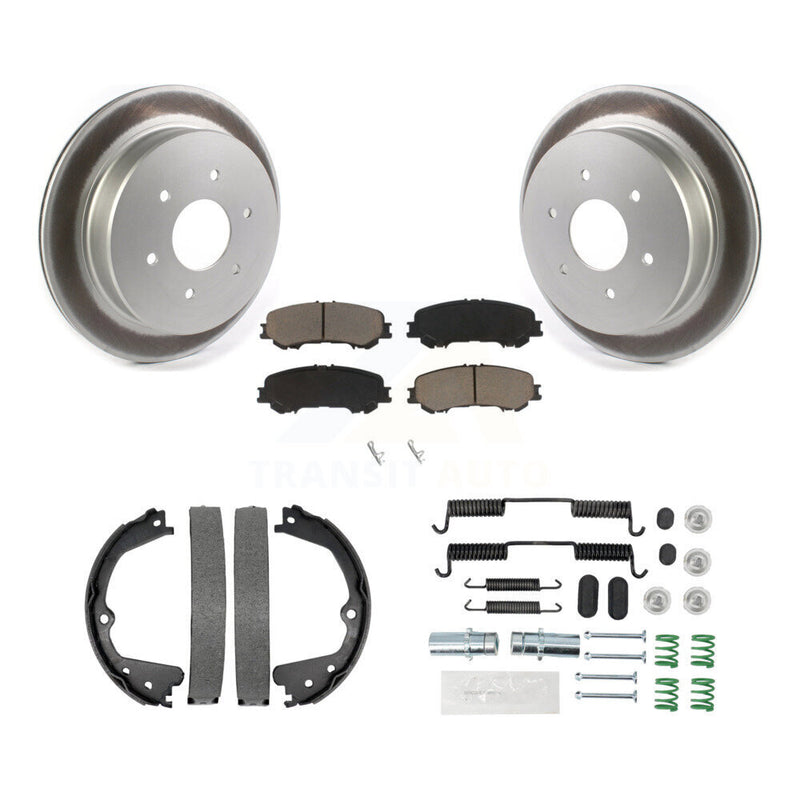 Transit Auto KGC-103253 Disc Brake Kit for 2017-2023 Nissan TITAN - Rear
