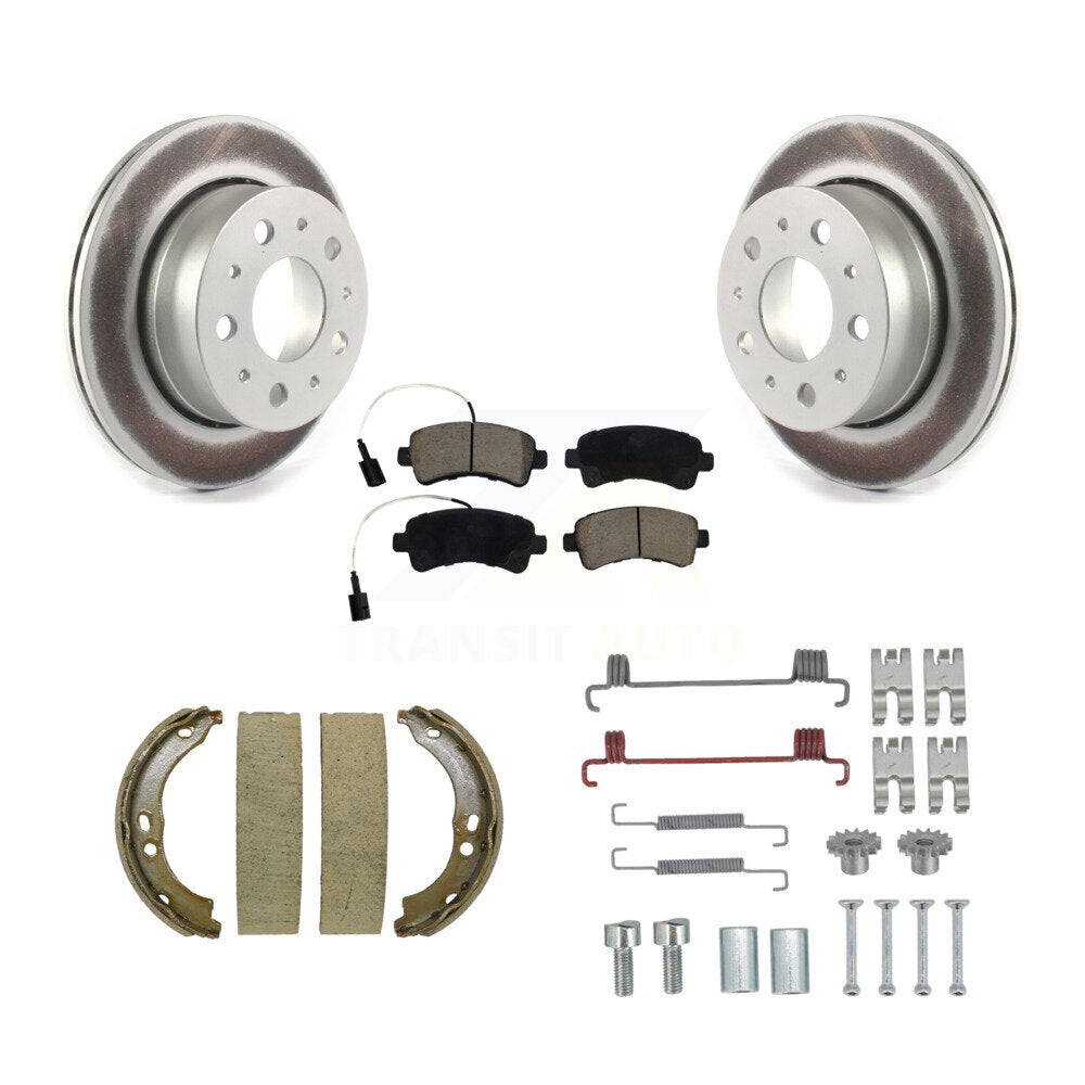 Transit Auto KGC-103254 Disc Brake Kit for 2014-2021 Ram ProMaster 1500, Ram ProMaster 2500, Ram ProMaster 3500 - Rear