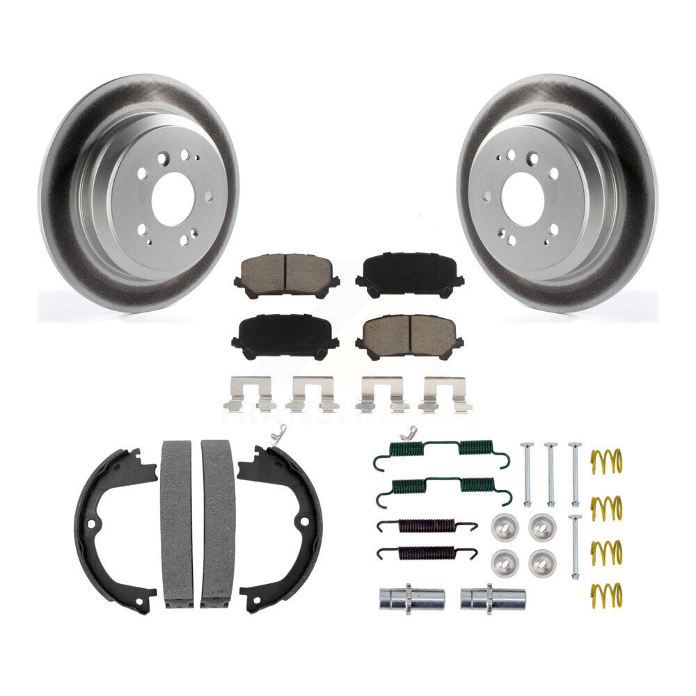 Transit Auto KGC-103259 Disc Brake Kit for 2016-2024 Honda Passport, Honda Ridgeline, Honda Pilot - Rear