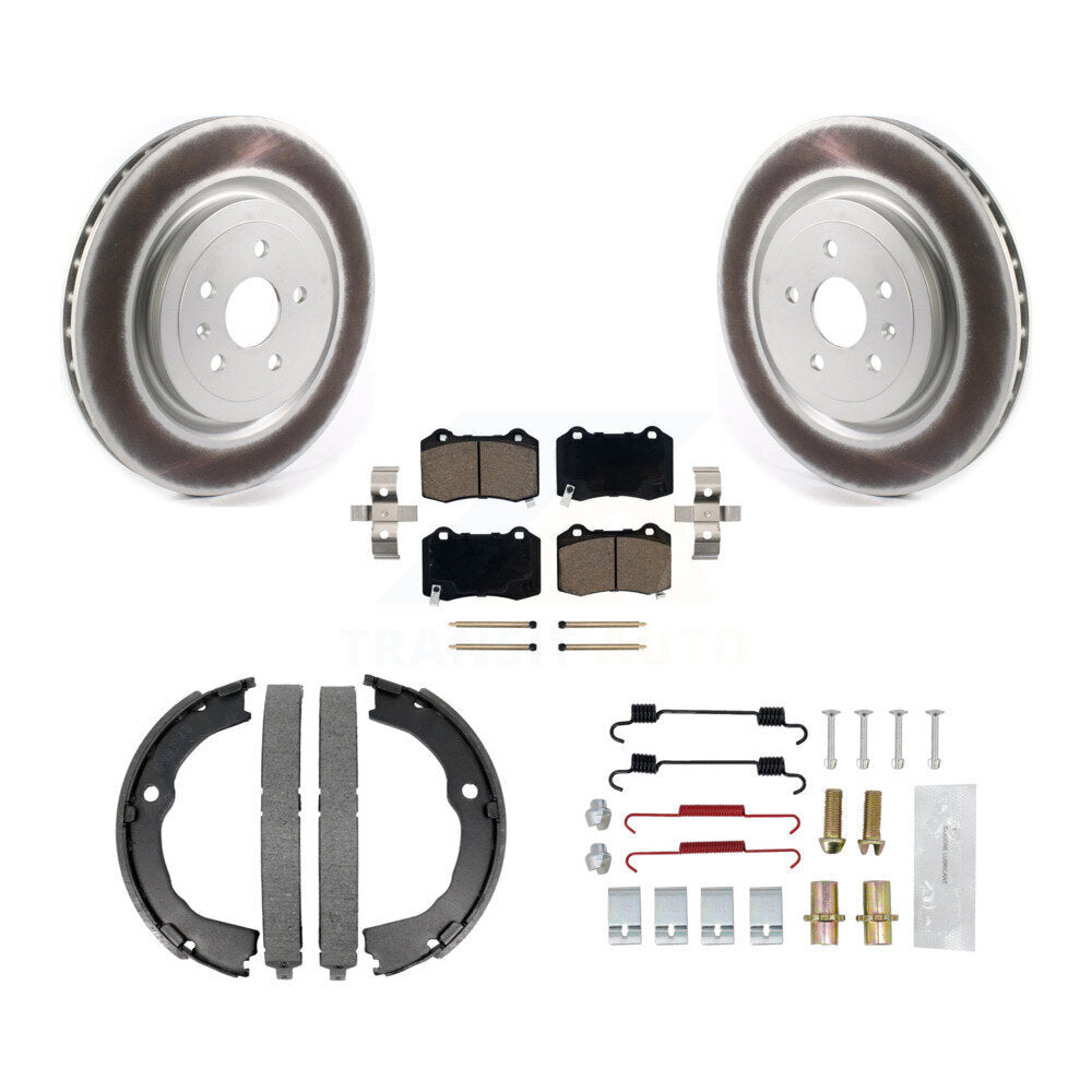 Transit Auto KGC-103260 Disc Brake Kit for 2009-2015 Cadillac CTS, Chevrolet Camaro - Rear