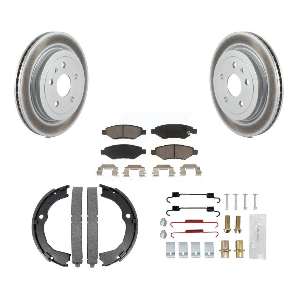 Transit Auto KGC-103261 Disc Brake Kit for 2008-2015 Cadillac CTS, Chevrolet Camaro - Rear