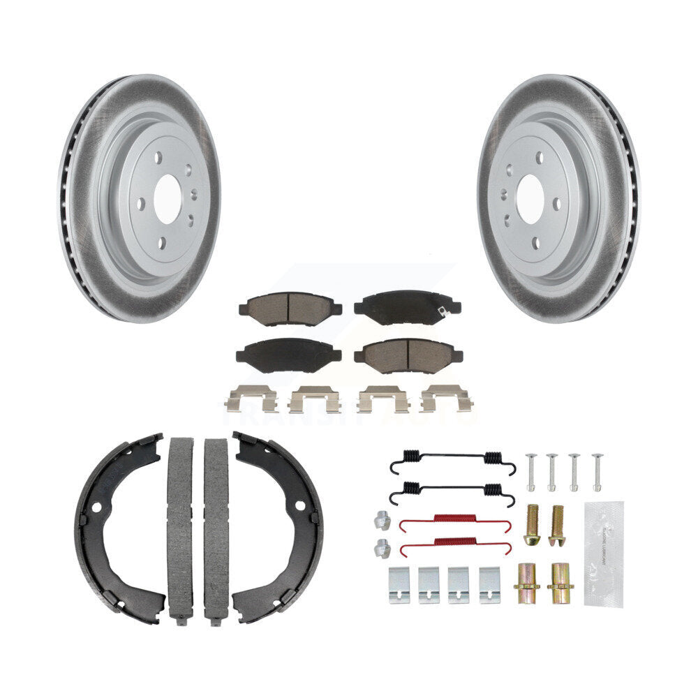Transit Auto KGC-103262 Disc Brake Kit for 2008-2013 Cadillac CTS - Rear