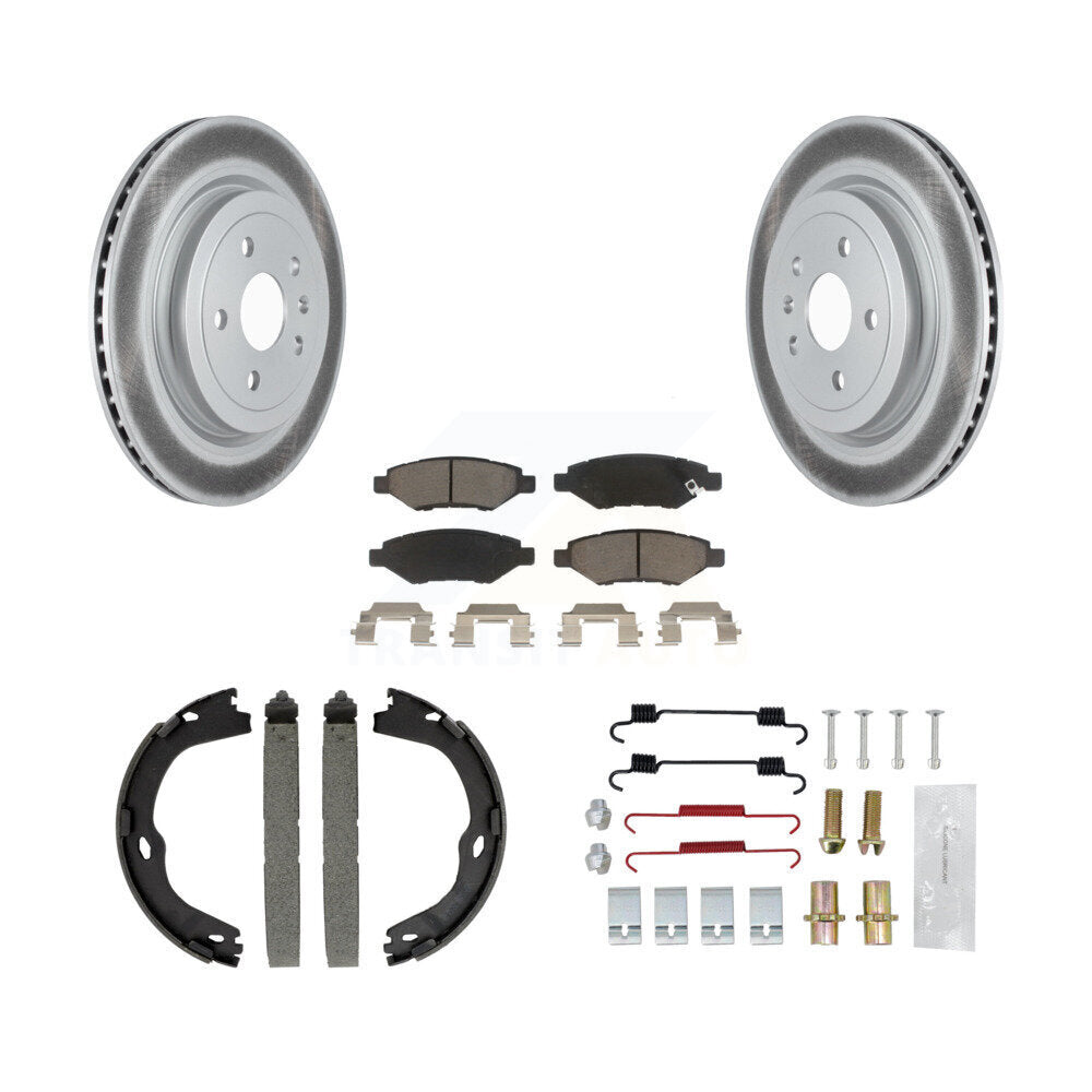 Transit Auto KGC-103263 Disc Brake Kit for 2014 Cadillac CTS - Rear
