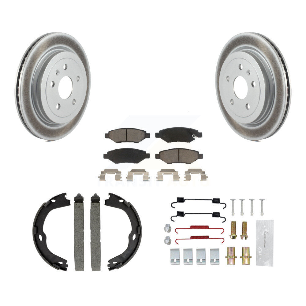 Transit Auto KGC-103264 Disc Brake Kit for 2014 Cadillac CTS - Rear