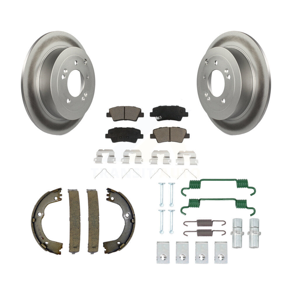 Transit Auto KGC-103266 Disc Brake Kit for 2016-2022 Hyundai Tucson, Kia Sportage - Rear
