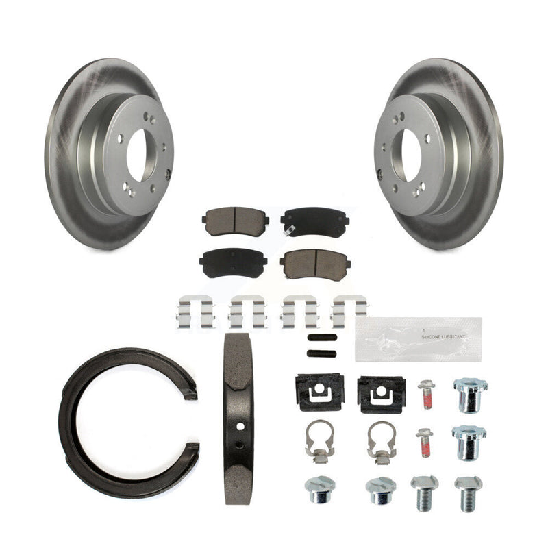 Transit Auto KGC-103267 Disc Brake Kit for 2014-2017 Hyundai Tucson, Hyundai Sonata, Kia Cadenza - Rear