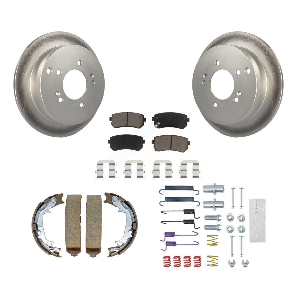 Transit Auto KGC-103269 Disc Brake Kit for 2010-2016 Kia Sportage, Hyundai Tucson - Rear