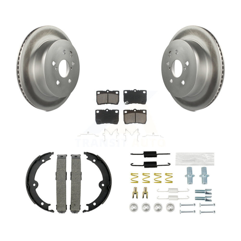 Transit Auto KGC-103274 Disc Brake Kit for 2006-2013 Lexus IS350, Lexus IS250 and More - Rear