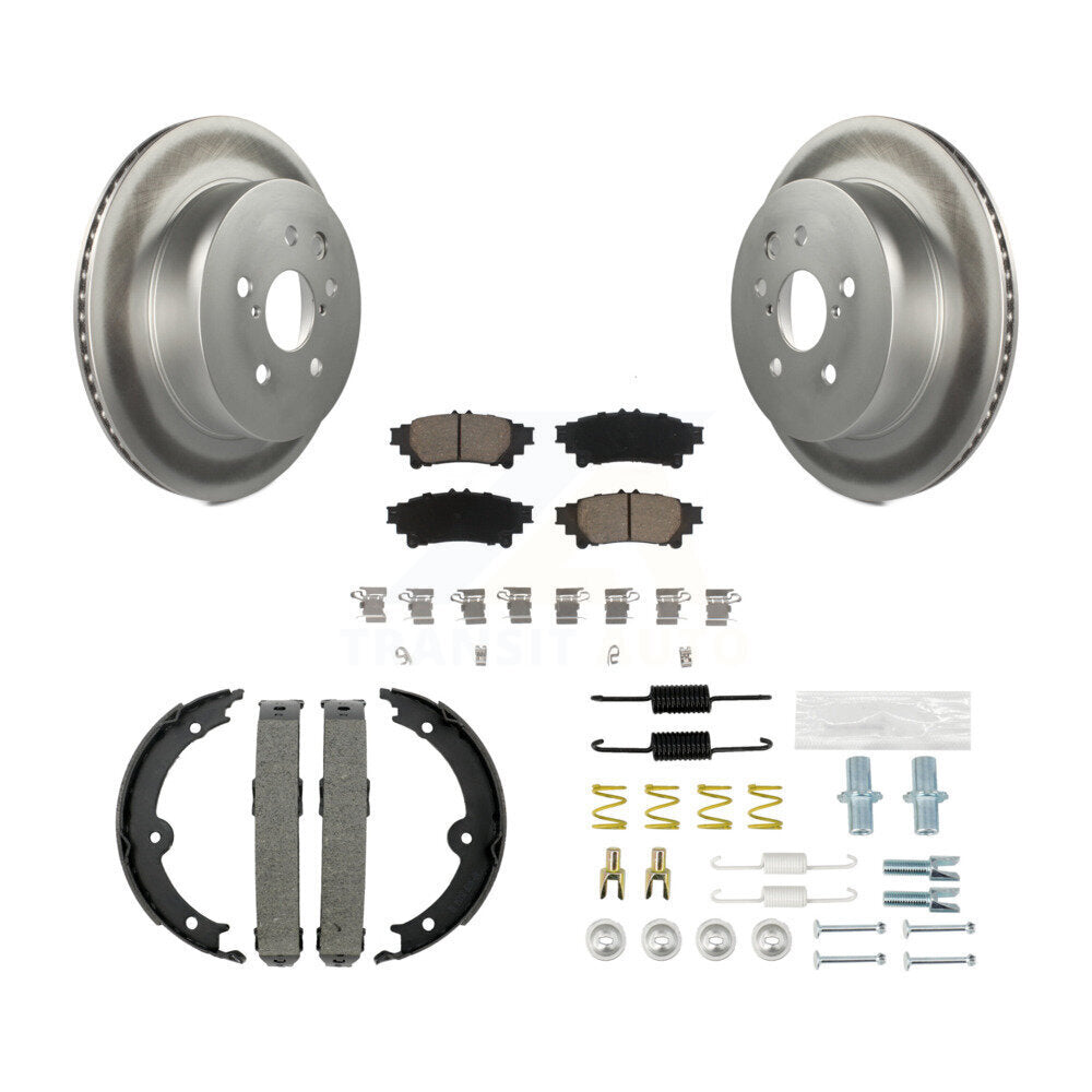 Transit Auto KGC-103276 Disc Brake Kit for 2014 Lexus IS250 - Rear