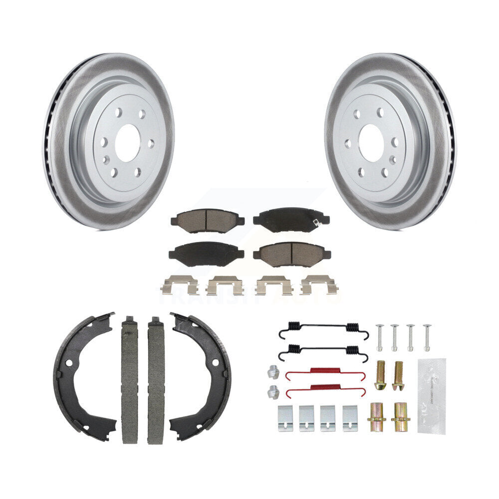 Transit Auto KGC-103278 Disc Brake Kit for 2010-2016 Cadillac SRX - Rear