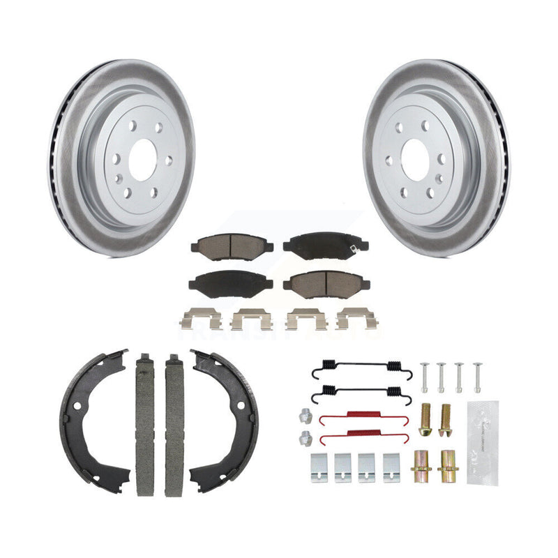Transit Auto KGC-103278 Disc Brake Kit for 2010-2016 Cadillac SRX - Rear