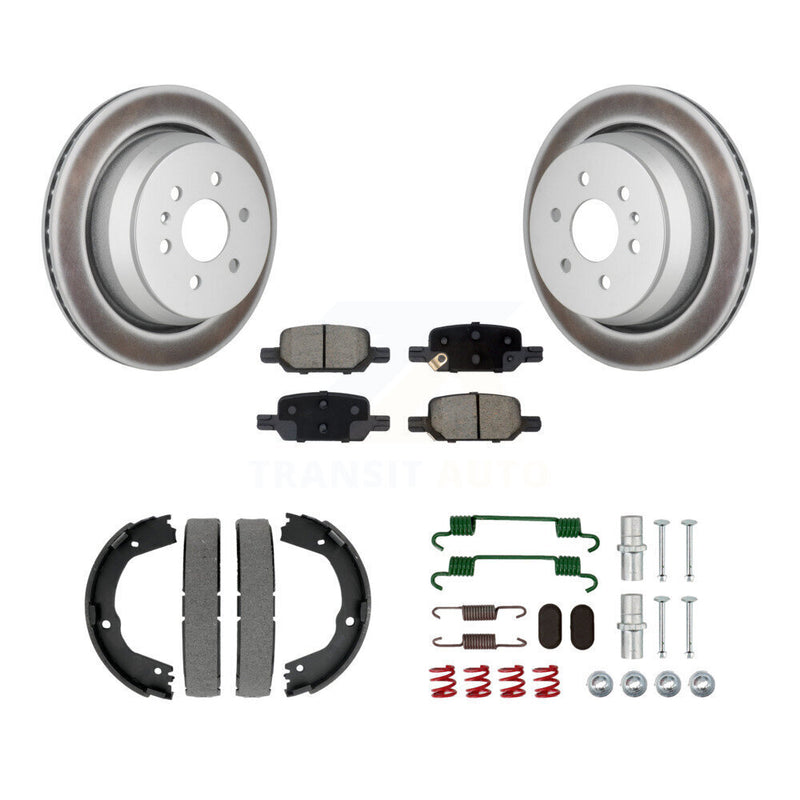 Transit Auto KGC-103280 Disc Brake Kit for 2021-2022 Chevrolet Colorado, GMC Canyon - Rear