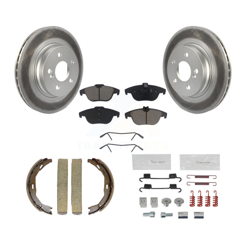 Transit Auto KGC-103282 Disc Brake Kit for 2008-2016 Mercedes-Benz C300, Mercedes-Benz E550 and More - Rear
