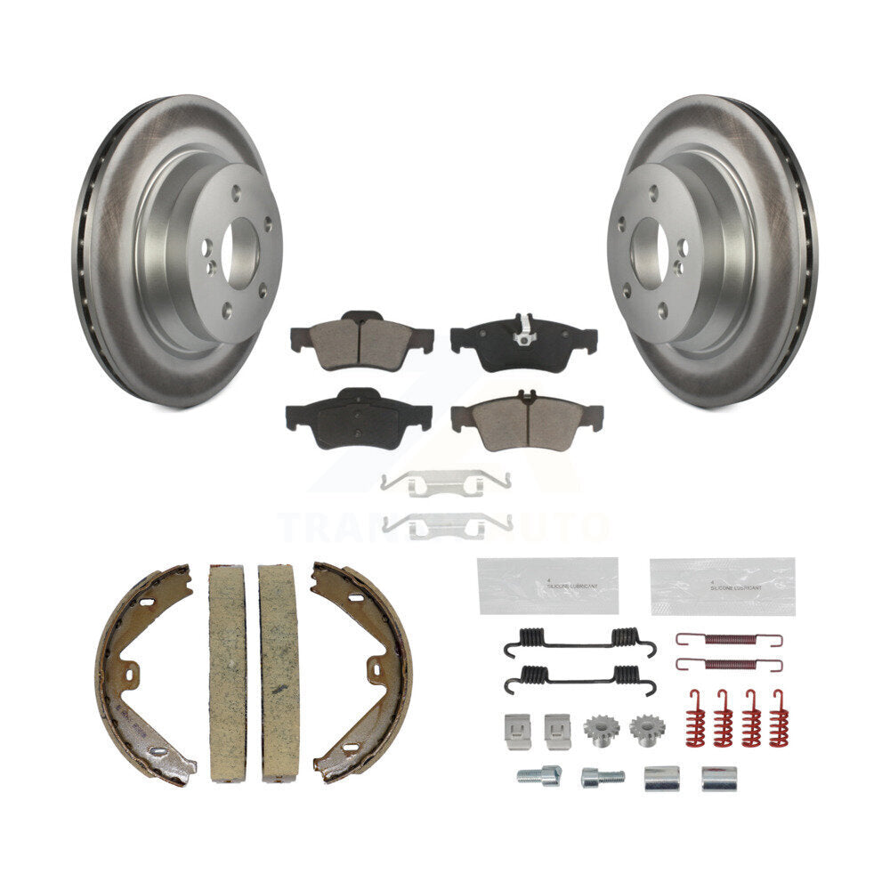 Transit Auto KGC-103283 Disc Brake Kit for 2010-2016 Mercedes-Benz E350, Mercedes-Benz E400, Mercedes-Benz CLS400 - Rear