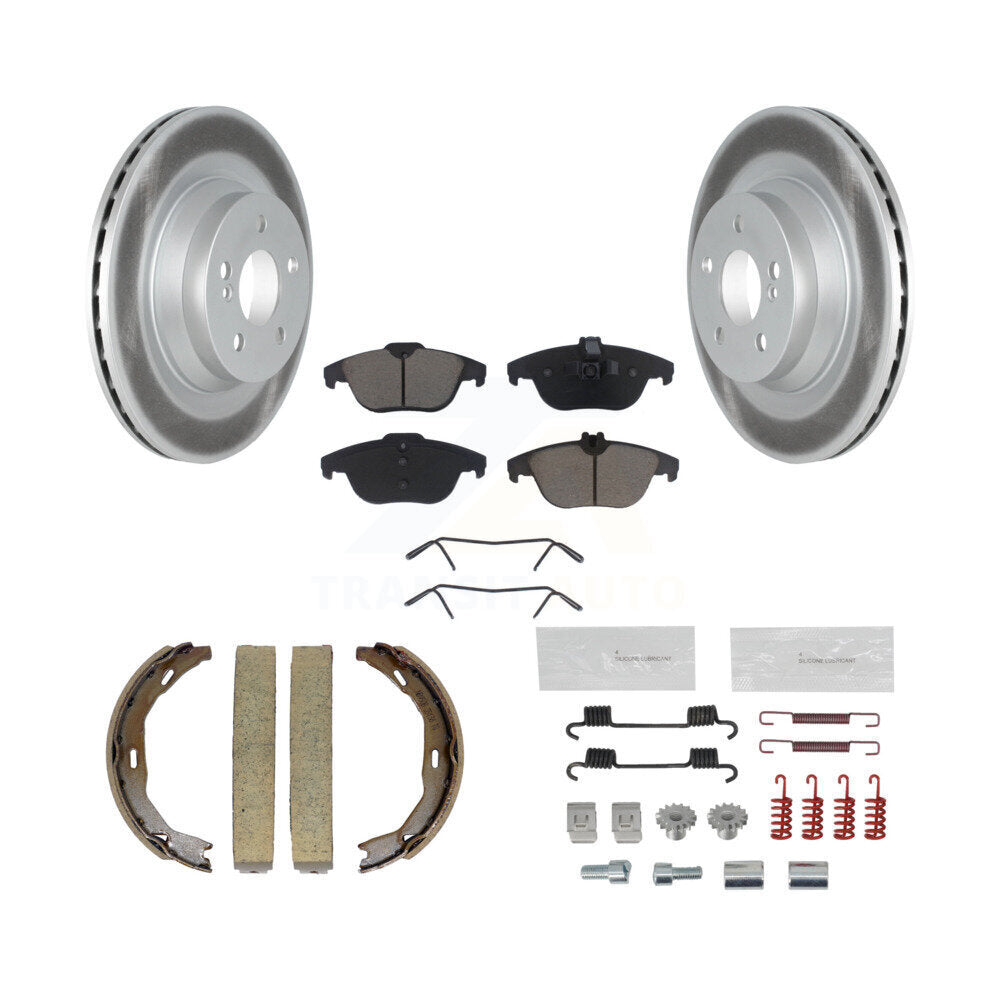Transit Auto KGC-103284 Disc Brake Kit for 2010-2016 Mercedes-Benz E550 - Rear