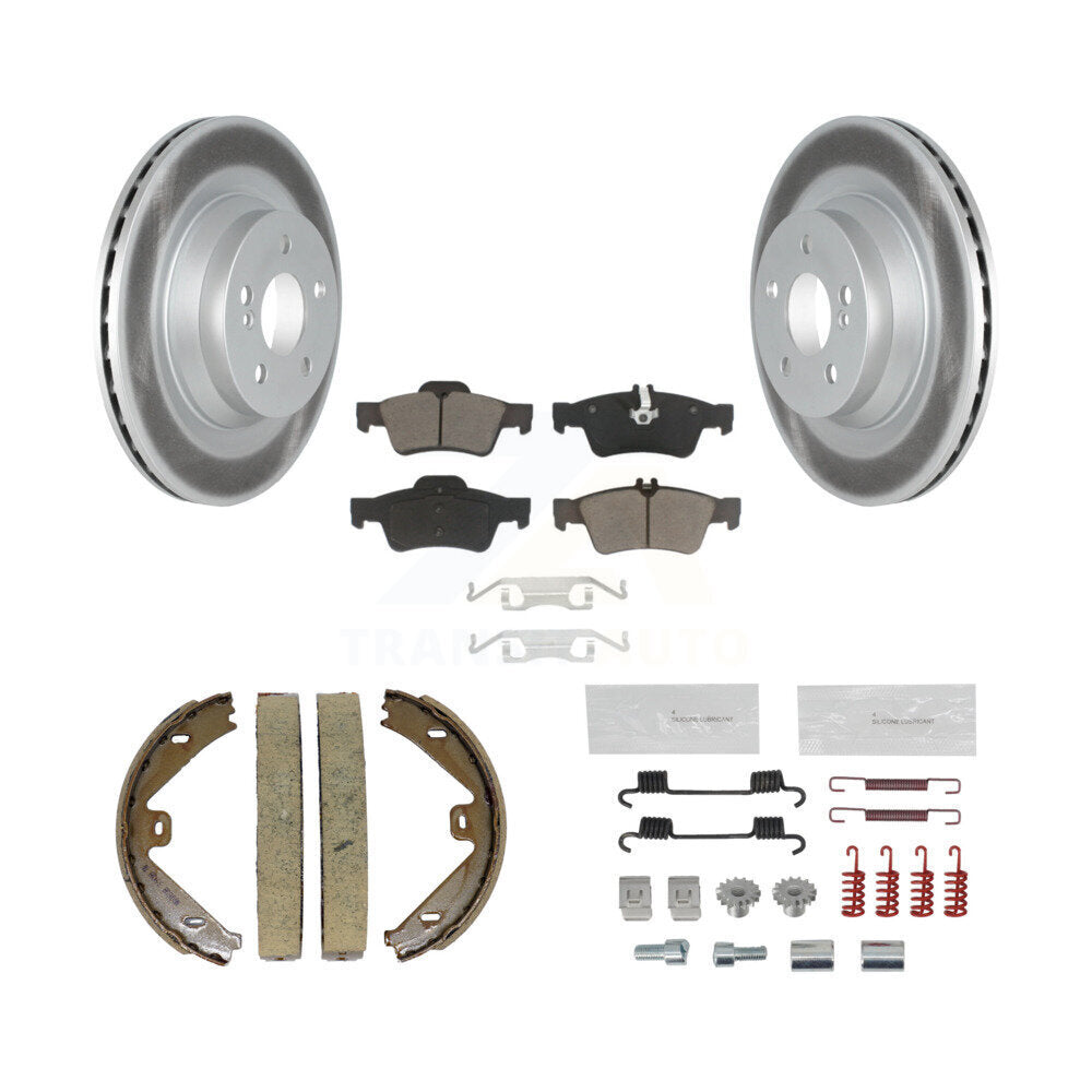 Transit Auto KGC-103286 Disc Brake Kit for 2010-2018 Mercedes-Benz E550, Mercedes-Benz CLS550 - Rear