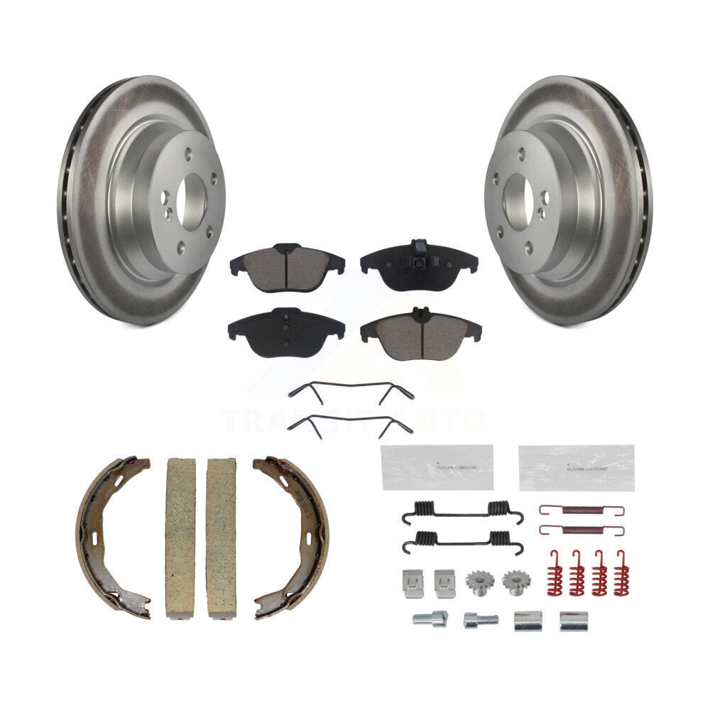 Transit Auto KGC-103287 Disc Brake Kit for 2010-2015 Mercedes-Benz E400, Mercedes-Benz E350 - Rear