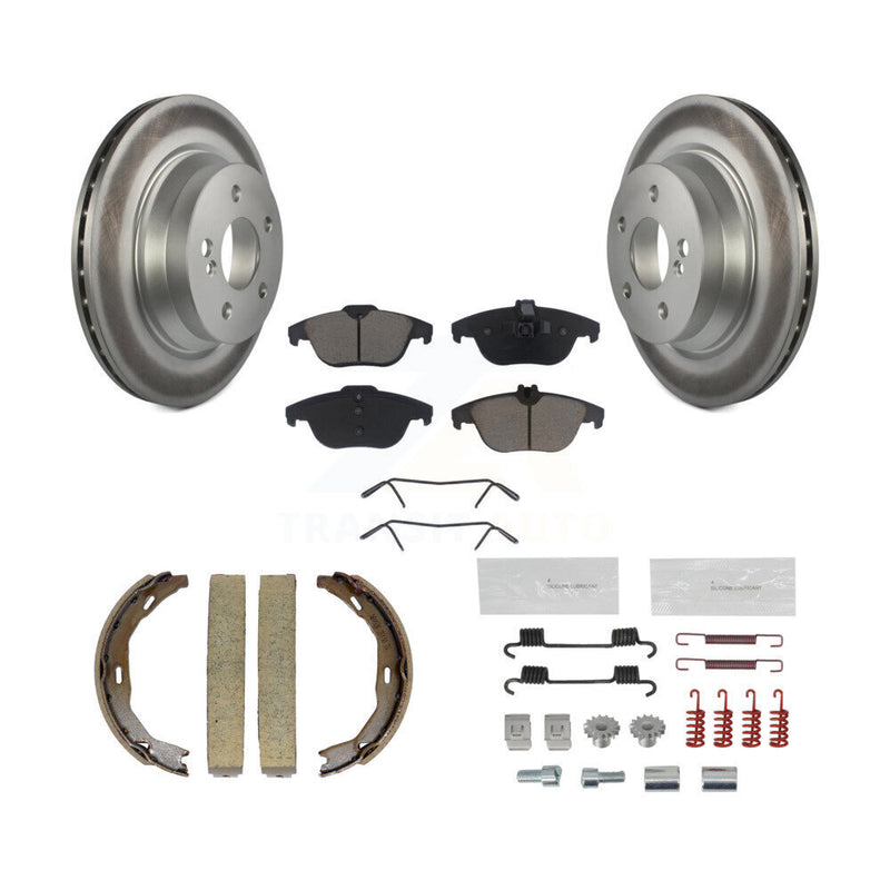Transit Auto KGC-103287 Disc Brake Kit for 2010-2015 Mercedes-Benz E400, Mercedes-Benz E350 - Rear
