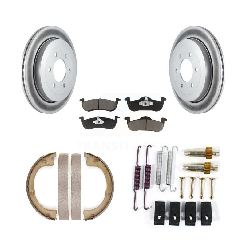 Transit Auto KGC-103289 Disc Brake Kit for 2007-2017 Ford Expedition, Lincoln Navigator - Rear