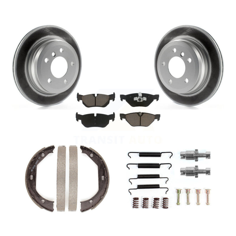Transit Auto KGC-103294 Disc Brake Kit for 2006-2015 BMW X1, BMW 328i xDrive and More - Rear