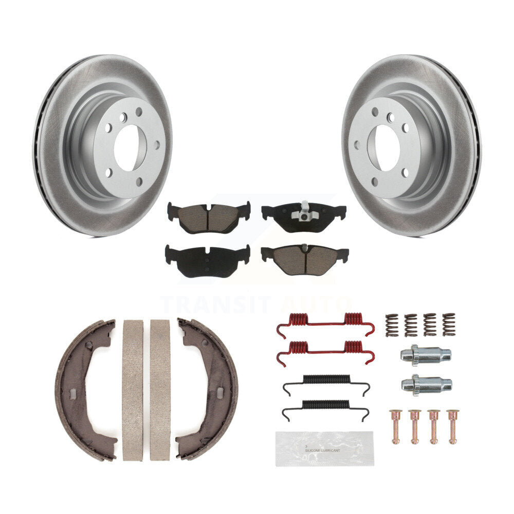 Transit Auto KGC-103295 Disc Brake Kit for 2006-2012 BMW 328i, BMW 325i - Rear