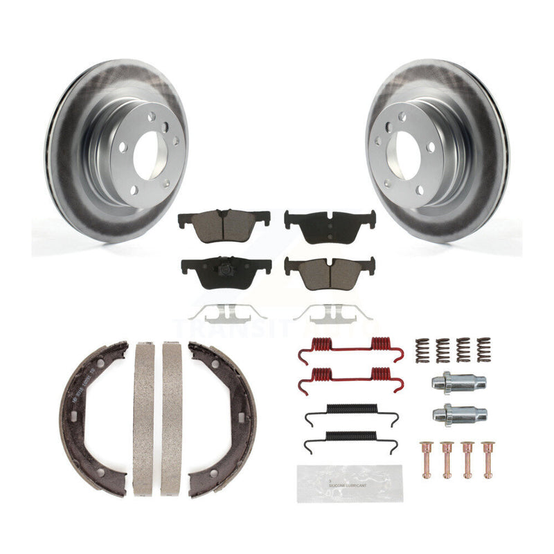 Transit Auto KGC-103301 Disc Brake Kit for 2013 BMW 328i - Rear