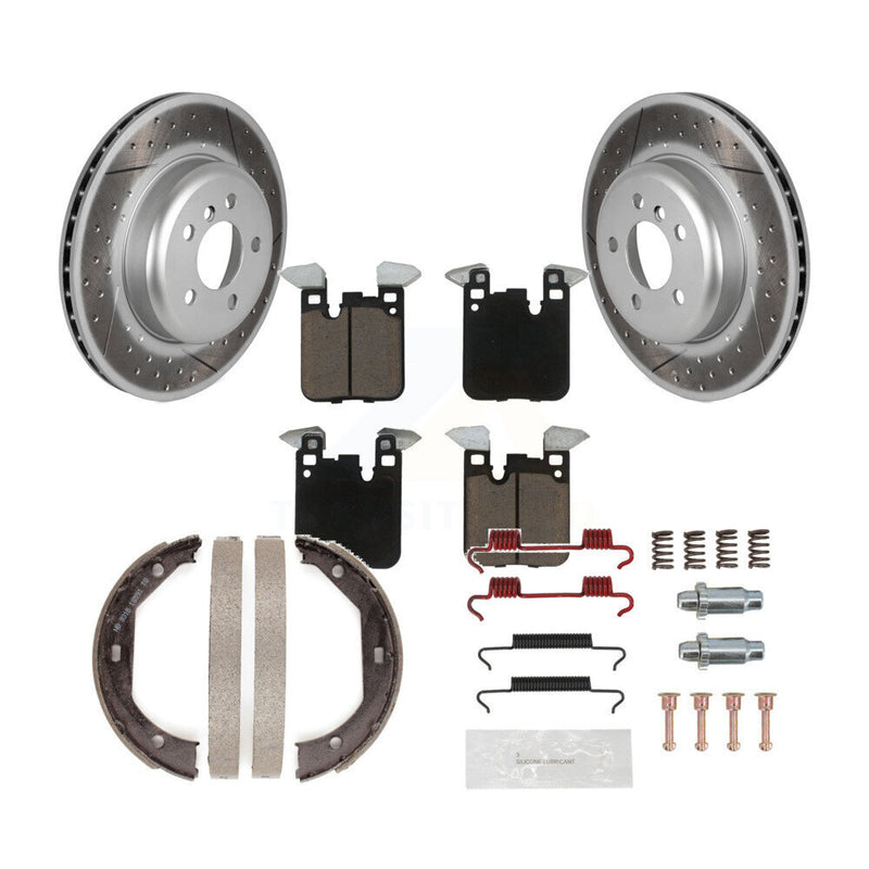 Transit Auto KGC-103307 Disc Brake Kit for 2015-2016 BMW 428i xDrive, BMW 428i xDrive Gran Coupe - Rear