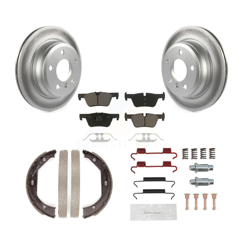 Transit Auto KGC-103309 Disc Brake Kit for 2015-2018 BMW 320i xDrive, BMW 428i xDrive, BMW 428i xDrive Gran Coupe - Rear