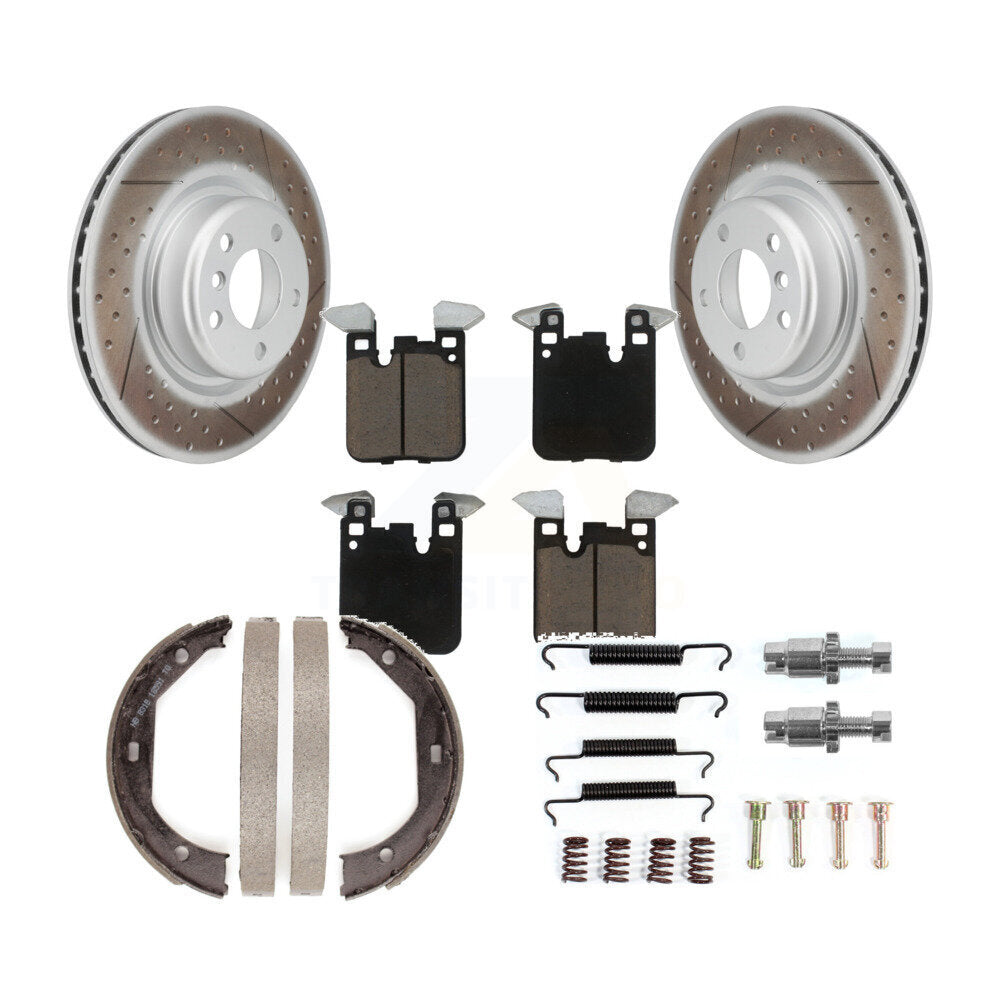 Transit Auto KGC-103311 Disc Brake Kit for 2014-2016 BMW 428i - Rear