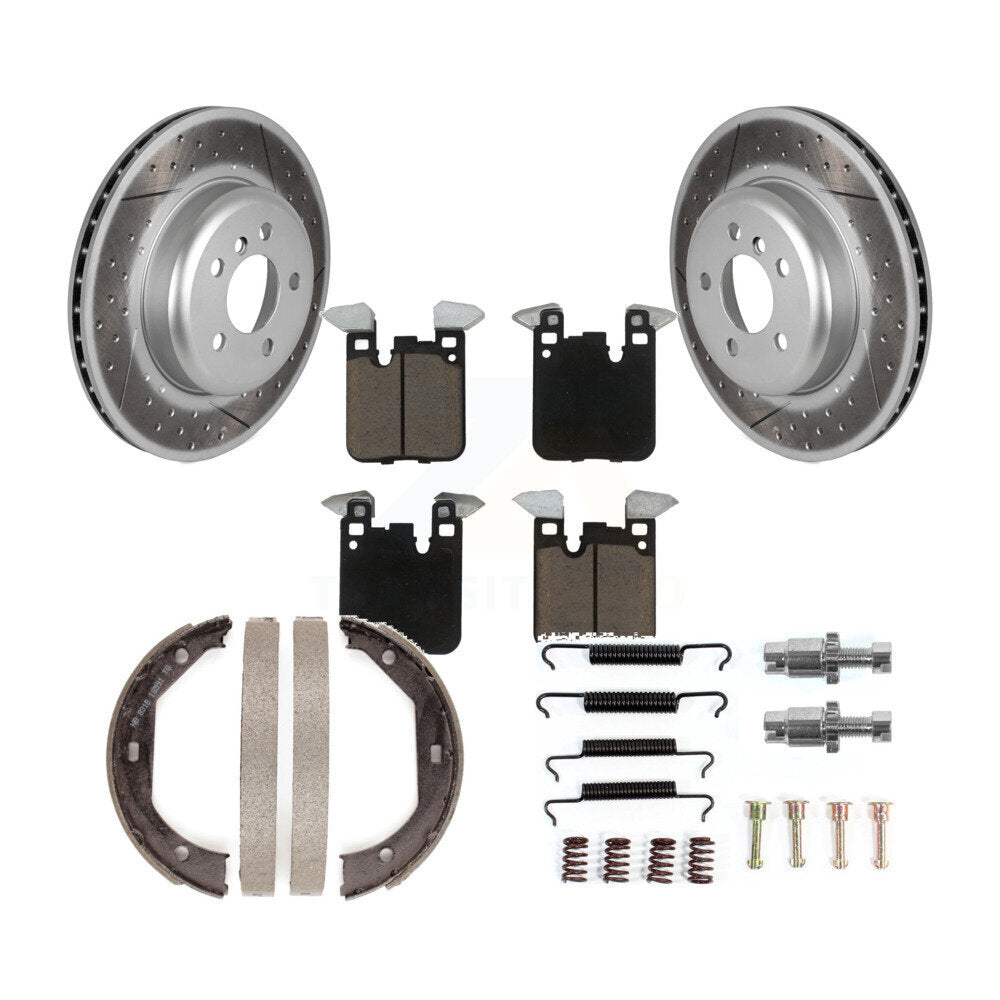 Transit Auto KGC-103315 Disc Brake Kit for 2013-2020 BMW 440i Gran Coupe, BMW 440i xDrive and More - Rear