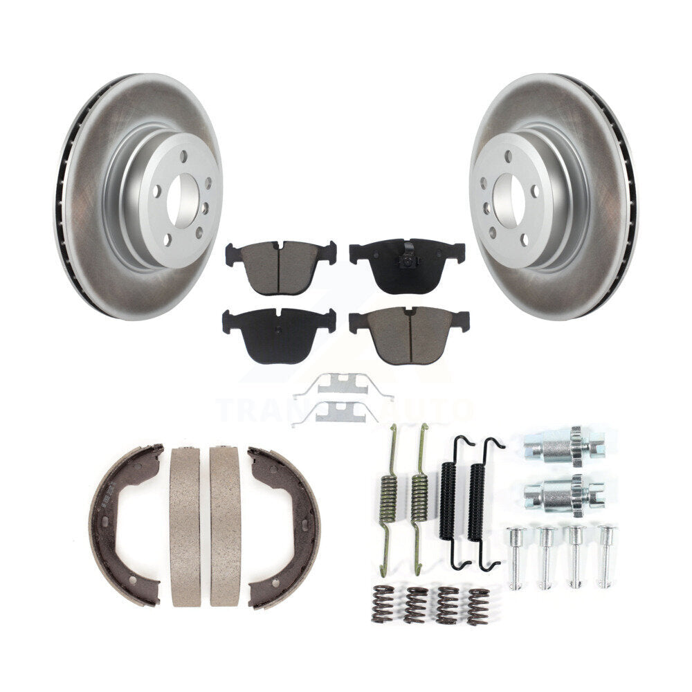 Transit Auto KGC-103332 Disc Brake Kit for 2007-2019 BMW X5, BMW X6 - Rear
