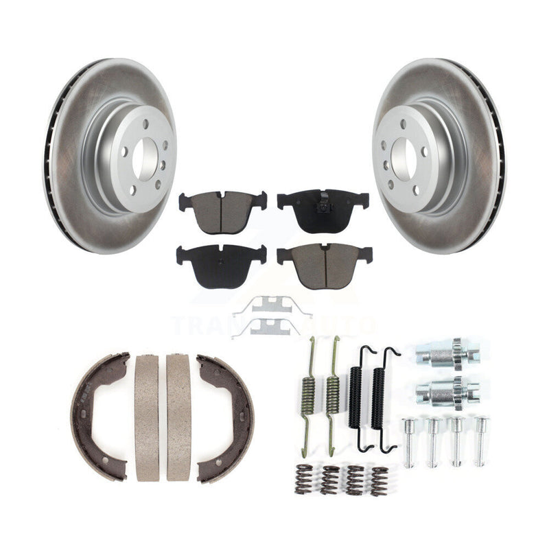 Transit Auto KGC-103332 Disc Brake Kit for 2007-2019 BMW X5, BMW X6 - Rear