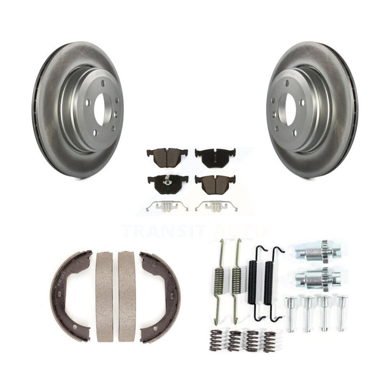 Transit Auto KGC-103334 Disc Brake Kit for 2004-2009 BMW 528i, BMW 525i, BMW 530i - Rear