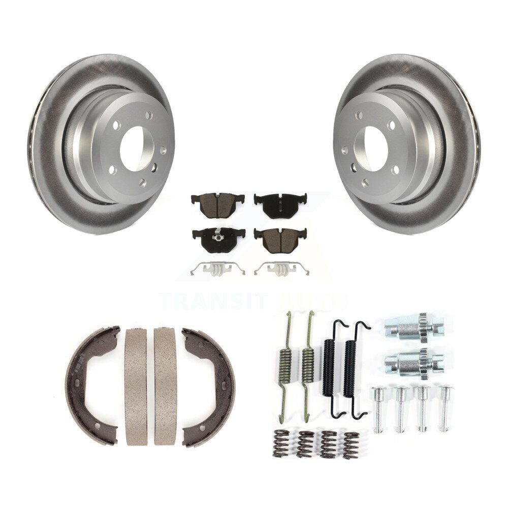 Transit Auto KGC-103335 Disc Brake Kit for 2006-2010 BMW 528i, BMW 535i xDrive and More - Rear