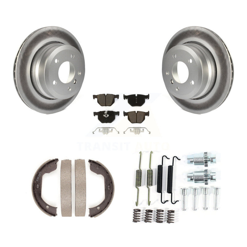 Transit Auto KGC-103335 Disc Brake Kit for 2006-2010 BMW 528i, BMW 535i xDrive and More - Rear