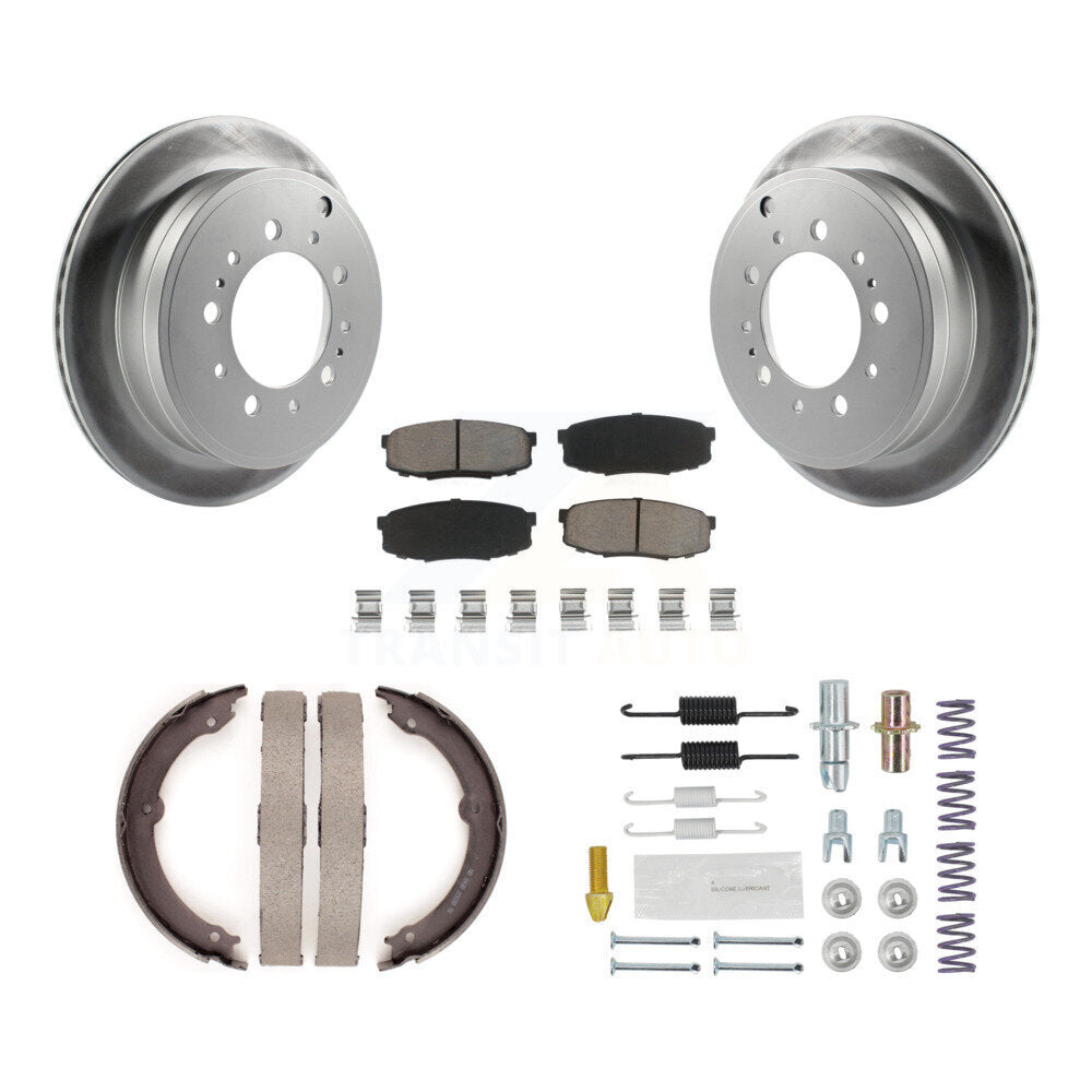Transit Auto KGC-103341 Disc Brake Kit for 2007-2021 Lexus LX570, Toyota Land Cruiser and More - Rear