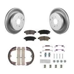 Transit Auto KGC-103345 Disc Brake Kit for 2005-2012 Nissan Pathfinder - Rear