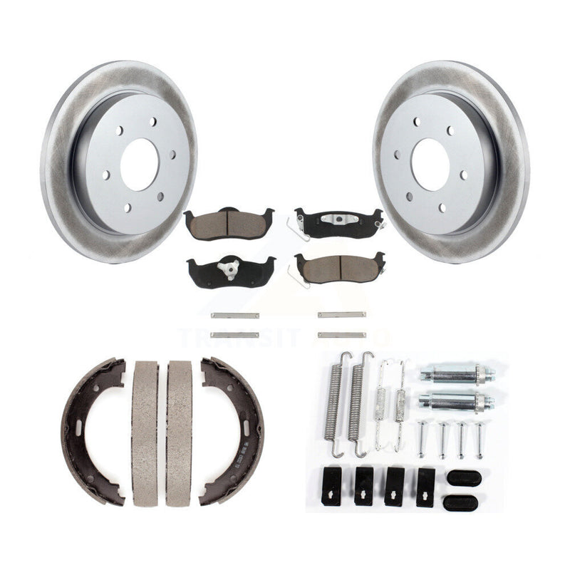 Transit Auto KGC-103347 Disc Brake Kit for 2004-2014 Nissan Armada, INFINITI QX56, Nissan TITAN - Rear