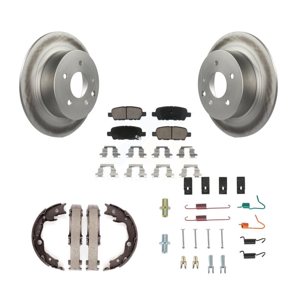 Transit Auto KGC-103350 Disc Brake Kit for 2007-2019 Nissan Juke, Nissan Sentra - Rear