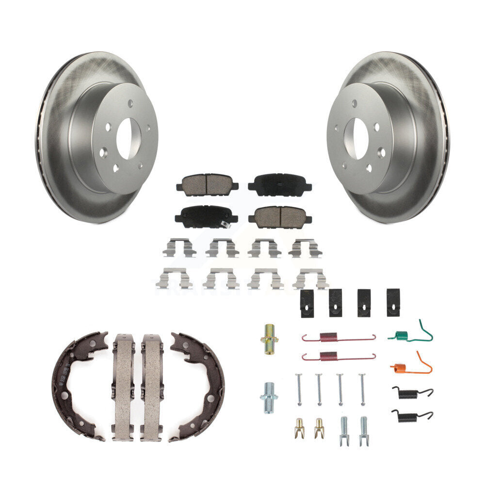 Transit Auto KGC-103351 Disc Brake Kit for 2008-2022 Nissan LEAF, Nissan Juke and More - Rear
