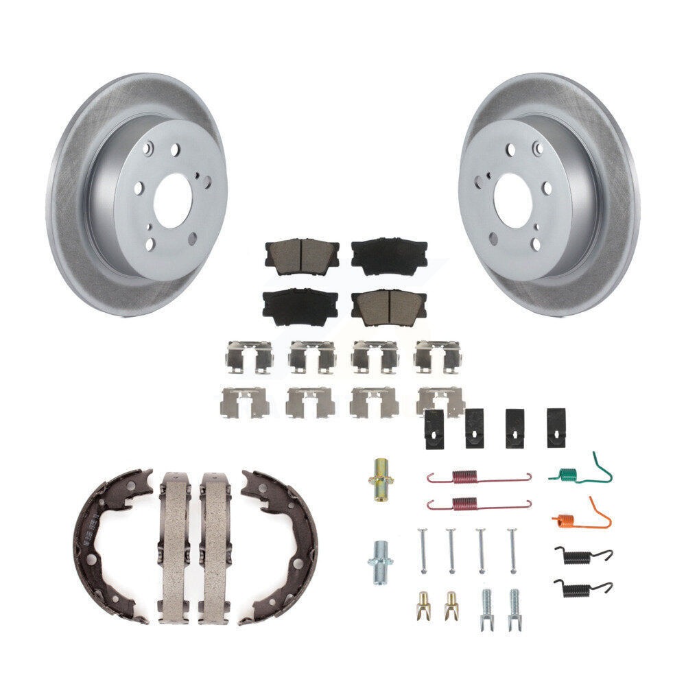 Transit Auto KGC-103353 Disc Brake Kit for 2009-2013 Toyota Matrix, Pontiac Vibe - Rear