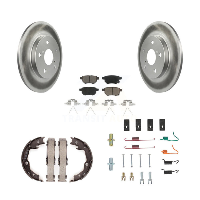 Transit Auto KGC-103355 Disc Brake Kit for 2009-2012 Toyota Matrix, Pontiac Vibe - Rear