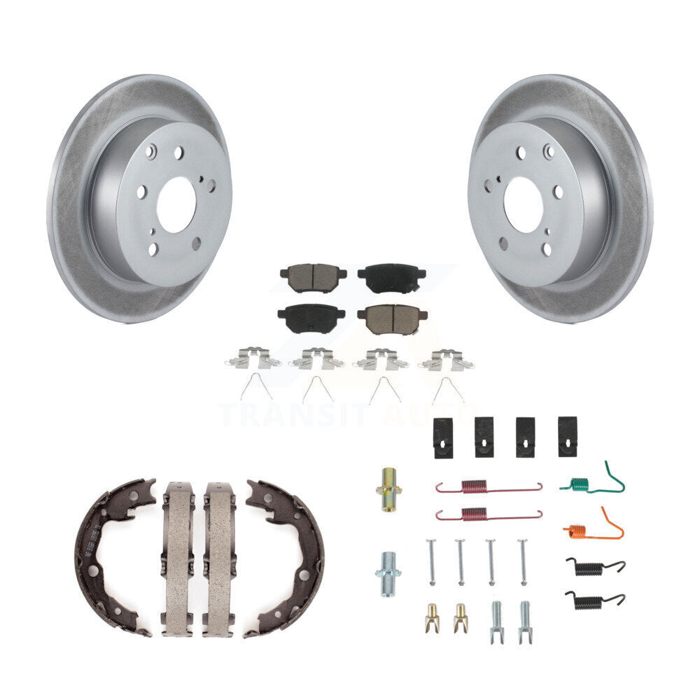 Transit Auto KGC-103357 Disc Brake Kit for 2010 Toyota Matrix - Rear