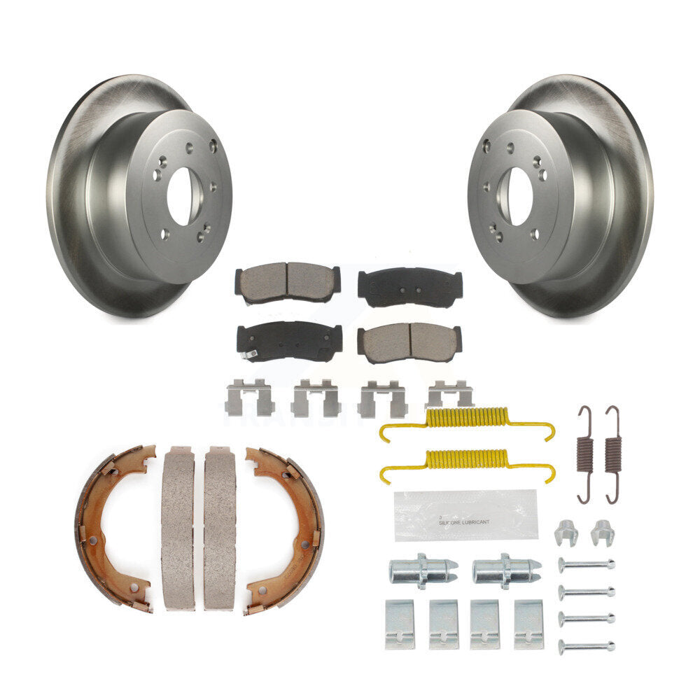 Transit Auto KGC-103358 Disc Brake Kit for 2007-2009 Hyundai Santa Fe - Rear