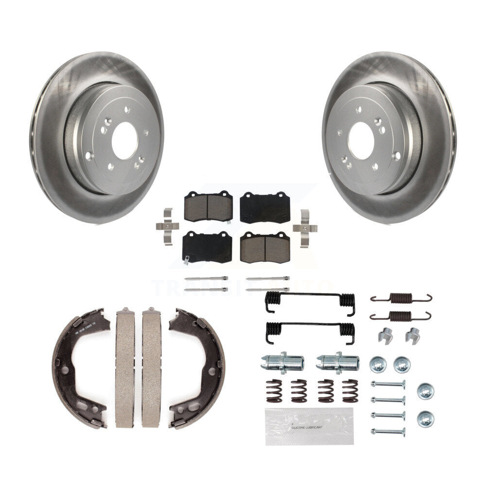 Transit Auto KGC-103361 Disc Brake Kit for 2010-2016 Hyundai Genesis Coupe - Rear